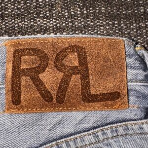 RRL Ralph Lauren Women’s Distressed Selvedge Jeans Made in USA Size 28